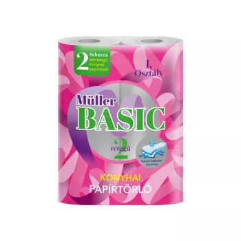 Müller Kéztörlő 2r. 2tek. 40 lap. Basic