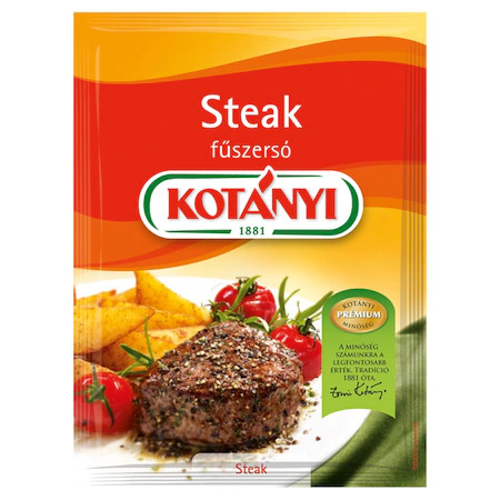 Kotányi Steak-, sülthús fűszersó 35 g