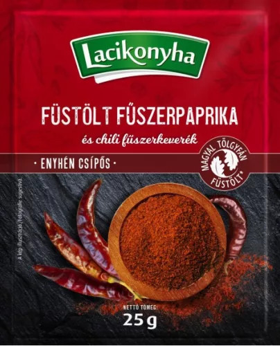 Lac.Füstölt paprika és chili fszkv.25 g.