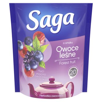 Saga erdei gyümölcs ízű gyümölcstea 20 filter 34 g