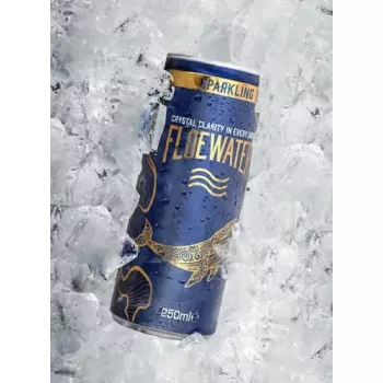FloeWater szénsavas víz 0,25l dob DRS