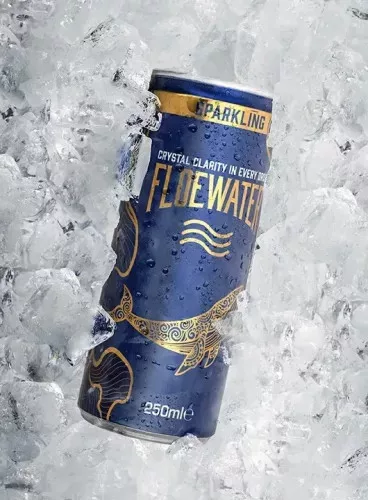 FloeWater szénsavas víz 0,25l dob DRS