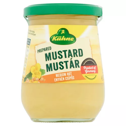 Kühne Enyhén csípős mustár 255 g.